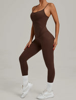 Padded One-Piece Yoga Clothes Sportswear Women's Gym Push Up Workout Clothes Fitness Sports Fitness Wear Yoga Jumpsuit