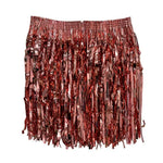 Sequin Cheerleading Team Dress for Adults Kids Rain Skirt Dance Costume Streamer Fringe Half Skirt for Beach Parties