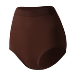 Women Waffle Knit Panties High Waist Seamless Underwear Rhombus Jacquard Tummy Control Briefs Daily Wear Ladies Underpants M-XL