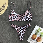 2026 Snake Leopard Brazilian Bikini Female Swimsuit Women Swimwear Two Pieces Bikini Set High Cut Bathing Suit Swim Beach Wear