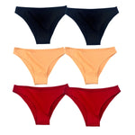 6Pcs/Set Women's Panties Cotton Briefs Underwear Female Underpants Low Rise Underwear Sexy Lingerie Soft High Cut Pantie
