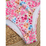 Sexy Flower Bikini 2025 Women Swimsuit Two Piece Swimwear Female Thong Bikinis Set Swimming for Bathing Suits Brazilian Biquini