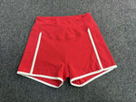 Women's High Waisted Yoga Shorts Slim Fit Hip Lifting Sports Pants Outdoor Running Fitness Gym Workout Shorts