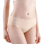 1Pc Ice Silk Panties For Women Low Waist Briefs Panties Seamless Underwear Breathable Stretchy Intimates Sexy Lingerie M-XL