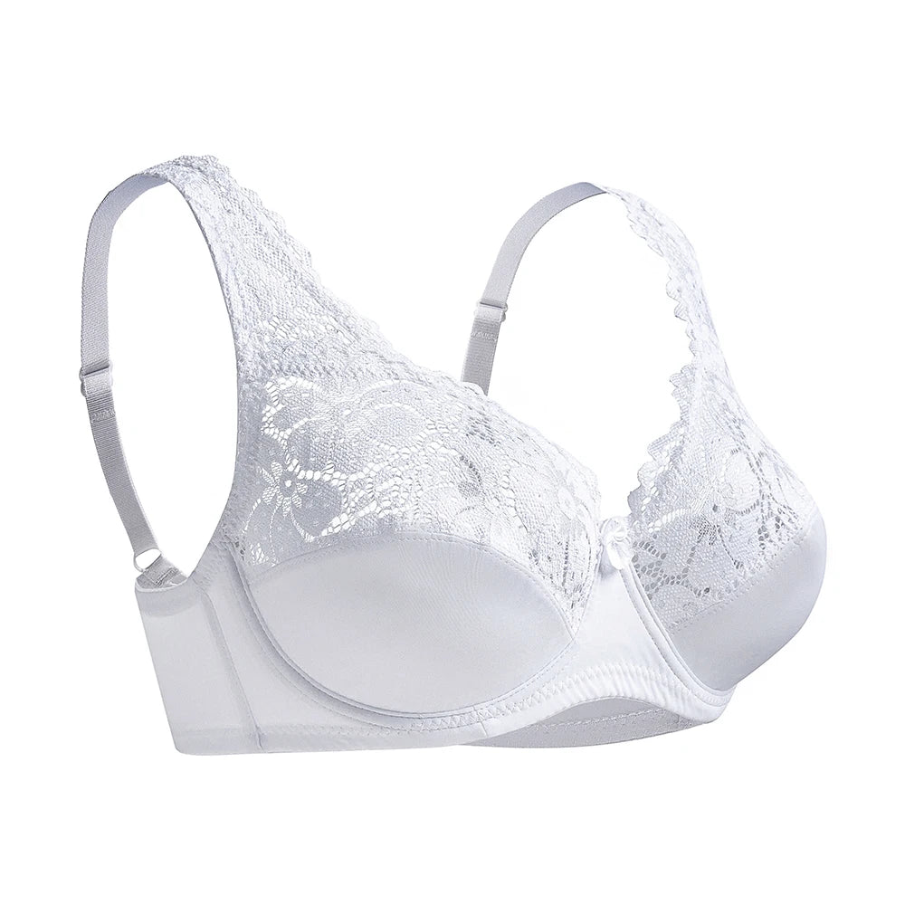 Fashion Bras For Womens Lingerie Lace Bra Underwire Plus Size Brassiere Sexy Underwear BH TopB C D DD E F Cup