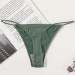 1PC Women Thongs Seamless G-String Panties High Leg Cut Sexy Lingerie Low Waist Underwear Female T-Back M-L