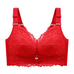 Push Up Bra Female Lingerie Sexy Bra Lace Bras for Women Wire Free Underwear Women 52C D E Cup Plus Size Bra Women Clothing Bras