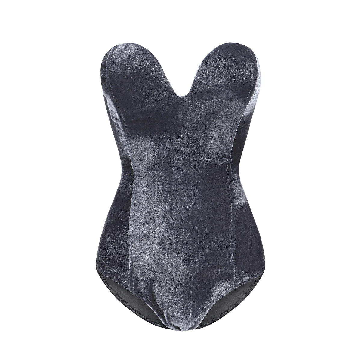 hirigin Women Strapless Neck Bodysuit Sexy Back Lace Up Bodysuit VelvetShapewear Bodycon Leotard Romper Jumpsuit Hot Sale