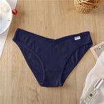 5Pcs Women Cotton Panties V-Belt Ladies Soft Female Sexy M-4XL Low-Rise Panties Bikini Underwear Comfortable Lingerie 2024