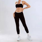 Women's Yoga Sets Fitness Sports Gym Slim Fit Hip-lifting Beautiful Back Suits Workout Casual Running Training Sets