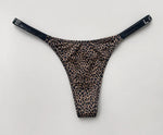 Sexy Panties Women Thongs Rhinestones G string Letter Diamonds Sports Thong Low Waist Briefs T-back Fitness Size S-XL