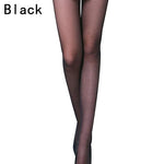 Ultra-Thin Pantyhose Skinny Legs Tights High Elastic Summer Tights Black Nude Gray Stockings Summer Women Sexy Foot Step Sheer