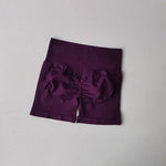 Women's High-Waisted Yoga Sports Shorts Summer Stretch Hip-Lifting Abdominal-Tightening Fitness Three-Part Shorts