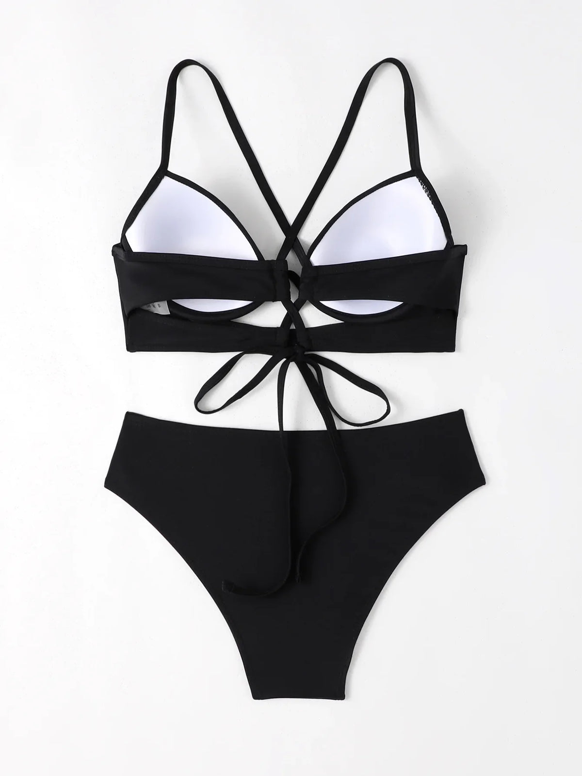 New Leopard Push Up Bikini 2026 Brazilian Biquini High Waist Thong Swimsuit Women Cut Out Bathing Suit Halter Swimwear Monokini
