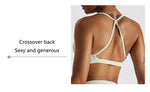 Summer Sexy Scrunch Sports Bra Gym Top Women Running Back Cross Top Sportswear Workout Underwear Fitness Workout Yoga Clothing