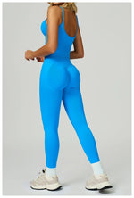 2 Pieces Women's Seamless Yoga Set Fitness Running Sports Set Slim Fit High Waist Beautiful Back Tracksuit