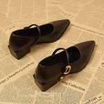 Elegant Pointed Toe Women Heels Shoes Chunky Fashion Heeled Sandals Summer 2026 Fashion Party Pumps New Dress Muejr De Sandalias