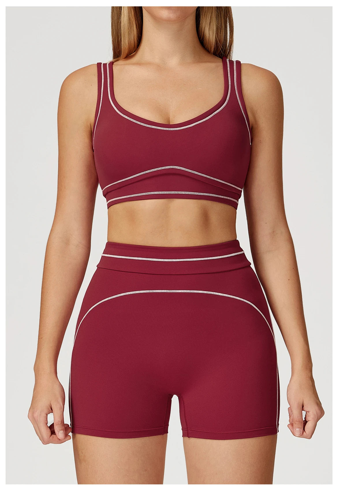 Women Shockproof Sports Bra Gym Fitness Running Yoga Vest Female Integrated Pilates Training Workout Breathable Sports Underwear