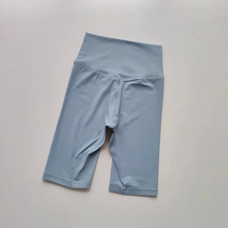Women's High-Quality Yoga Exercise Shorts Quick Drying Nude Sports Running Fitness Shorts for Active Women