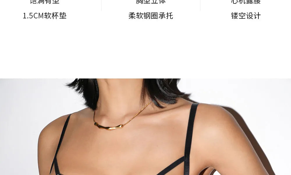 Sexy Pure Desire Bralette Set Women Sin Aros Push Up para Pequeño Busto Encaje Verano Nuevo Estilo Envío Gratis MOYISU PP TUSHY