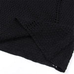 2PCS Set Sexy With Top Halter Crochet Knitted Dress Tunic Beach Cover Up Cover-ups Beach Dress Beachwear Female Women V4885W