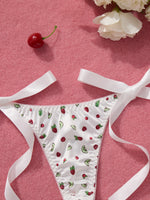 1Pcs Lovely Sexy Women's Panties Low Waist Tie-Side G-String Comfortable Sexy Lingerie