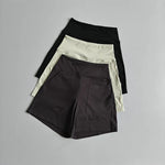 Women's High-Waisted Yoga Shorts with Pockets Quick-Drying Breathable for Summer Outdoor Training Running Pilates Fitness