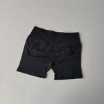 High-Waisted Peach Butt-Lifting Fitness Gym Sports Shorts for Women Tight-Fitting Belly-Control Outdoor Running Training Yoga