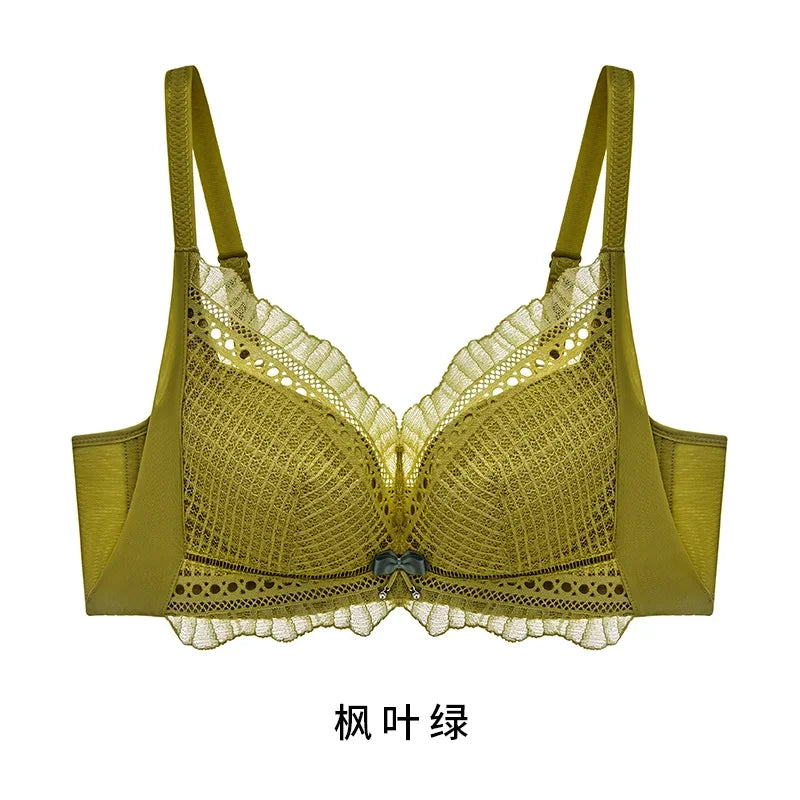 Autumn Winter Women's Lace Underwire 2024 Push Up Bra Sexy Underwear Bras for Women Bralette Lace Bra Lingerie Intimates SWD9021