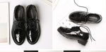 Spring Women Oxford Shoes Comfort Lady Brogue 2026Polish Designer Low-heeled Casual Shoes British Style Women Shoes