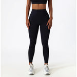Cozy SkinFriendly Breathable Pocket Yoga Leggings Gym High Waist Sports Leggings Women Elasticity Fitness Running Hip Lift Pants