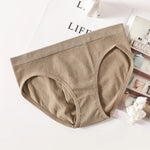Women's Panties Low Rise Briefs Seamless Underwear Female Underpants Lingerie Sexy Ladies Panties M-L Comfort Intimate