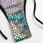 Fish Scales Shiny Halter Triangle Bikinis Sets Swimwear Women Micro Thong Swimsuits Swimming Suit Biquinis Bikinis de Mujer 2026