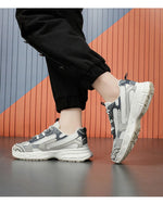 Sneakers Women TrendsPlatform Shoes Lightweight Outdoor Sports Shoes Breathable Running Shoes Lace Up Casual