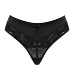 1pcs Low Waist Elegant Sexy Lace Bow Women Panties Floral Sexy Lingerie Lady Briefs Breathable Comfortable Female Underwear
