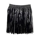 Sequin Cheerleading Team Dress for Adults Kids Rain Skirt Dance Costume Streamer Fringe Half Skirt for Beach Parties