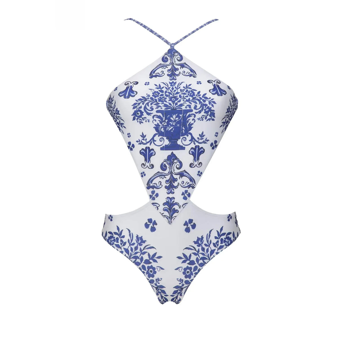 Retro 2Pcs One Piece Swimsuit Women Sexy Bikini Push Up Swimwear Female Halter Swim Suit Bandeau Biquini Beachwear Bathingsuit