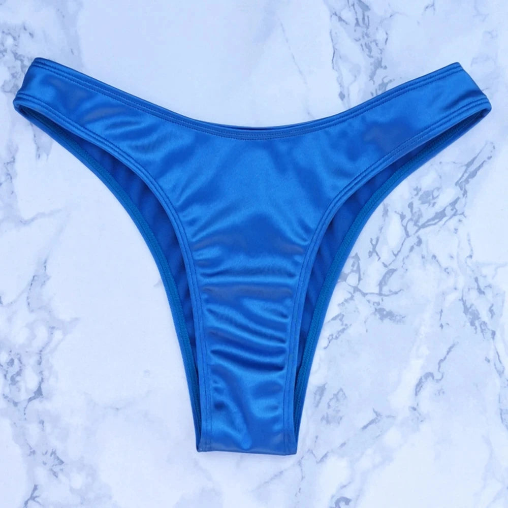 Sexy U Shaped Bandeau Bikinis Sets Mujer Strapless Swimwear Women Gold Swimsuit Bathing Suit Biquinis Brazilian Bikini Swim 2026
