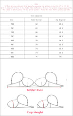New Women's Green Lace Bra with Crisscross StrapsMetal Rings Bralette Sexy Lingerie for Women MR3613