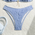 New White Sexy Bikinis Swimsuits Women's Swimwear Push Up Female Beach Swim Wear Bathing Suits Brazilian Bikini Set Pool Bather
