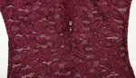 Ahagaga Sexy Club Women's Mini Dresses Lace Patchwork Hollow Out Sheath Slim Fit Half High Collar Folds Bodycon Streetwear Trend