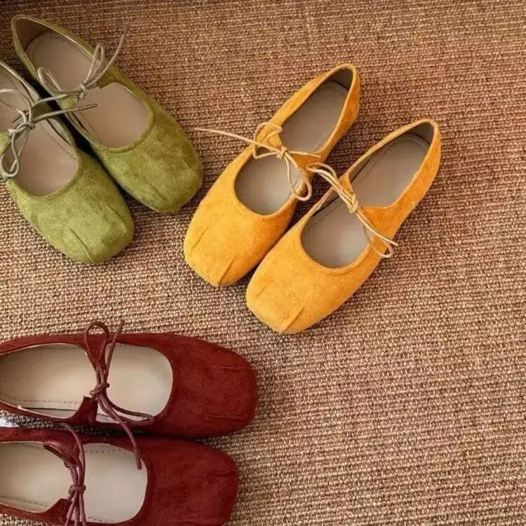 Design Women Mary Jane Shoes Fashion Shallow Slip On Shoes Spring Autumn Ladies Outdoor Party Dress Ballet Flats Shoes