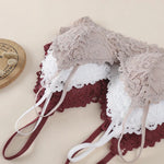 Floral Lace Bra Non-Wire Bralette Push Up Bras For Women V-neck Brassiere Female Padded Underwear Sexy Lingerie Intimates