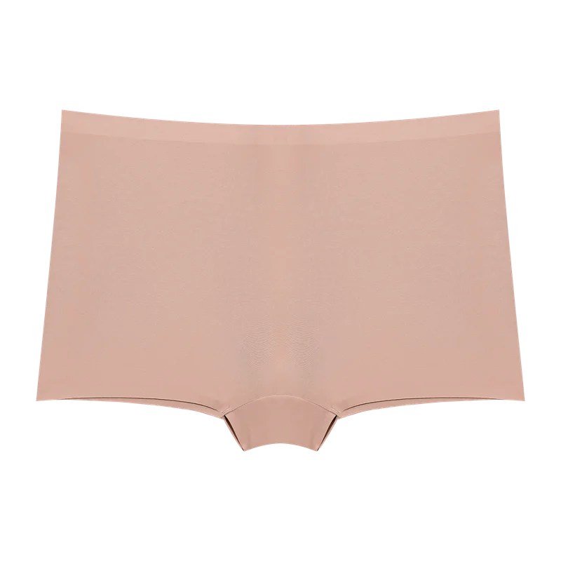 3Pcs Women's Seamless Panties Sports Boxer Underwear Female Solid Color Comfortable Briefs Cozy Lingerie Intimate Underpant S-XL