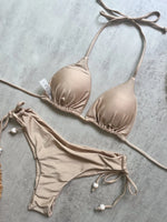2026 Sexy Folds Bikini Set Solid Micro Bikinis Women Swimsuit Female Triangle Swimwear Beach Wear Bathing Suit