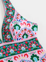 2026 Printed Swimsuit One Piece & Beach Dress Sexy Swimwear Women Bathing Swimming Swim Suit Padded Beachwear Summer