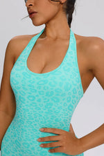 Trendy Sexy Leopard Women Jumpsuits Sport Yoga Clothes Rompers Sportswear Woman Gym Combi-pants Fitness Overalls Shorts Bodysuit
