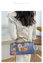 Vintage Bamboo Top Handle Bag Classic Mother Chic Lady Bags Women Shoulder Crossbody Bag Chain Bags Women's Handbags Purses