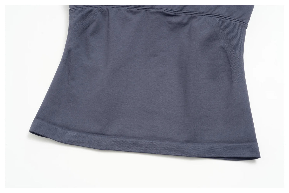 New Seamless Yoga Thread Set Women Hanging Neck V Neck Slim Sports Tank Top Hip Lifting Abdominal Tightening Shorts Fitness Suit