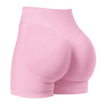Summer Women Sexy Seamless Fitness Sports Biker Shorts Low Waist Gym Short Workout Scrunch Butt Yoga Leggings